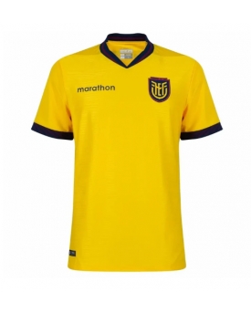 Billige Fotballdrakt Ecuador Replika Hjemmedraktsett Barn VM 2026 Kortermet (med bukser)